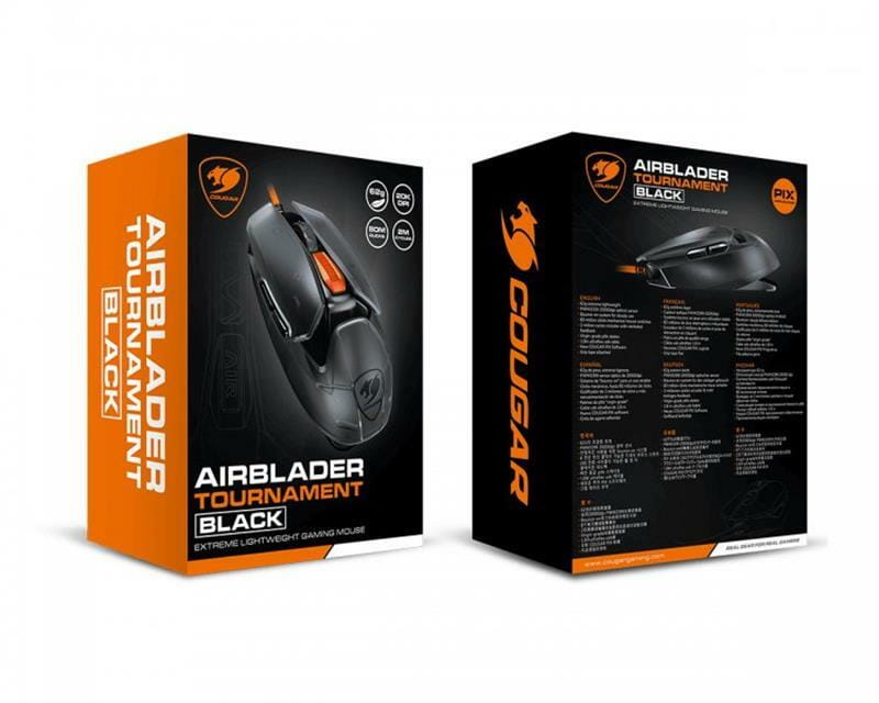 Миша Cougar AirBlader Tournament Black