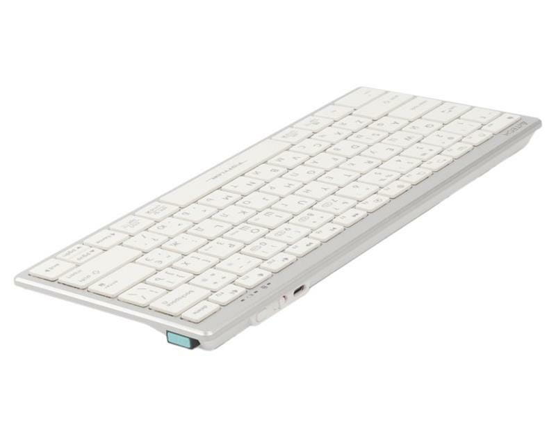 Клавиатура беспроводная A4Tech Fstyler FBX51C White