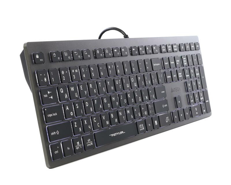 Клавіатура A4Tech Fstyler FX60H Grey White Backlit