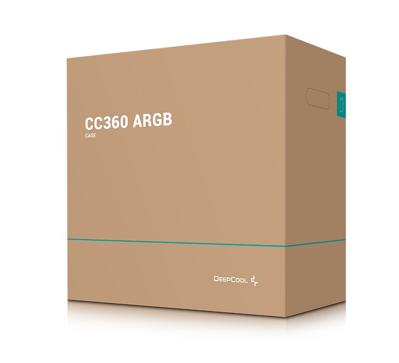 Корпус DeepCool CC360 ARGB (R-CC360-BKAPM3-G-1) без БЖ