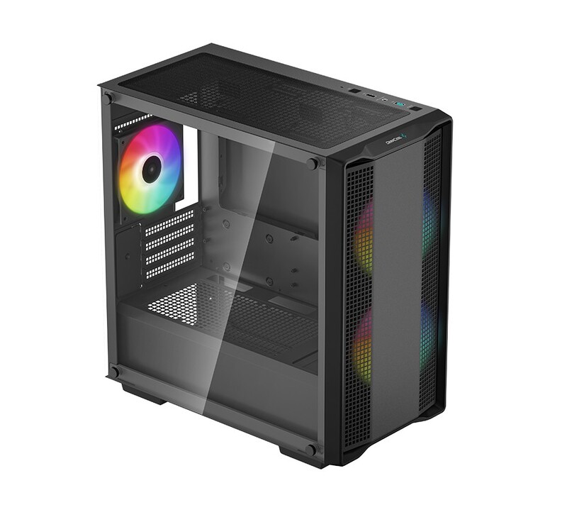 Корпус DeepCool CC360 ARGB (R-CC360-BKAPM3-G-1) без БЖ