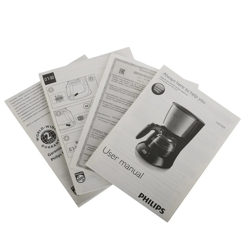 Кофеварка Philips HD7459/20