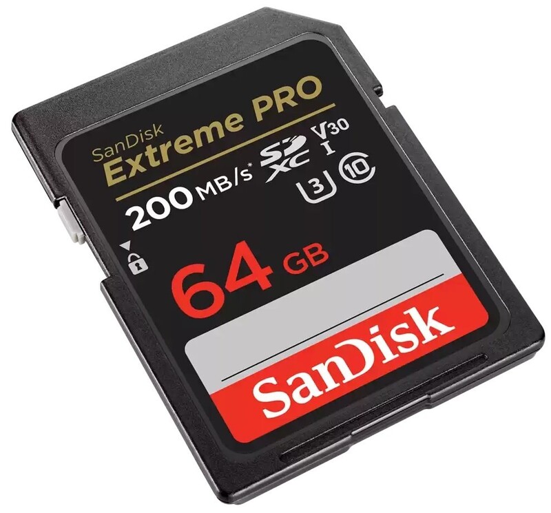 Карта пам`яті SDXC 64GB UHS-I/U3 Class 10 SanDisk Extreme Pro V30 R200/W90MB/s 4K (SDSDXXU-064G-GN4IN)