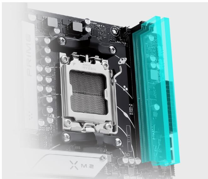 Материнская плата Asus Prime B650M-K Socket AM5