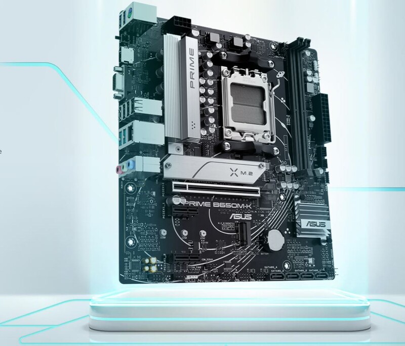 Материнская плата Asus Prime B650M-K Socket AM5