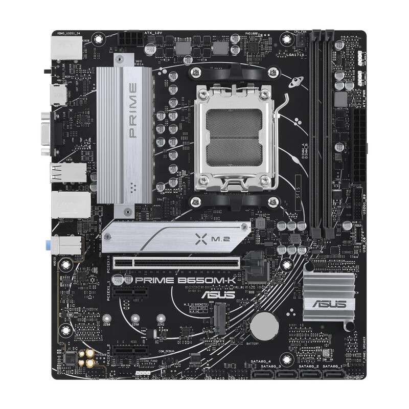 Материнская плата Asus Prime B650M-K Socket AM5