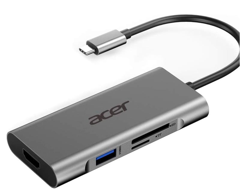 Док-станция Acer 7-in-1 Type-C Dongle (HP.DSCAB.013)