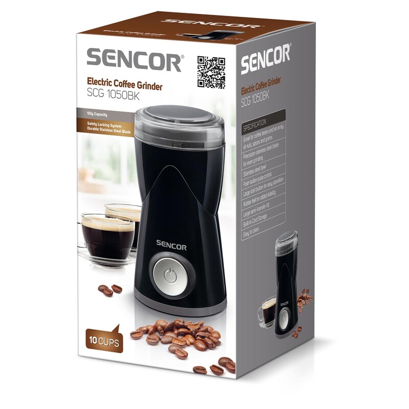 Кавомолка Sencor SCG 1050BK