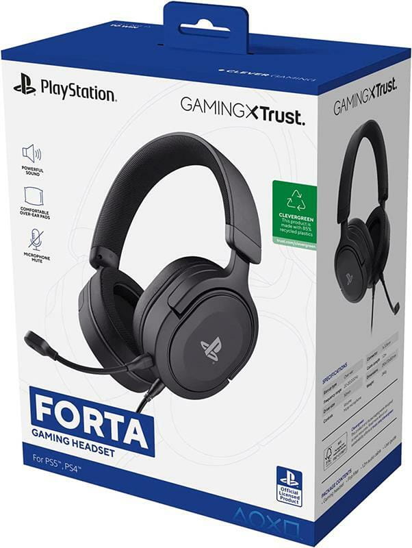 Гарнитура Trust GXT 498 Forta для PS5 Black (24715)