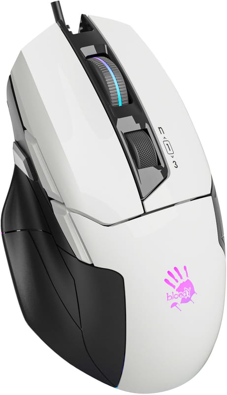 Миша Bloody W70 Max Panda White