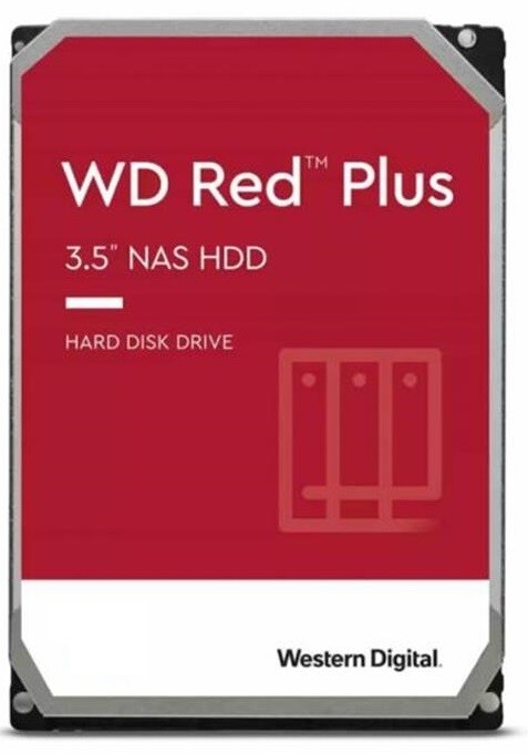 Накопитель HDD SATA 8.0TB WD Red Plus 5700rpm 128MB (WD80EFZZ)