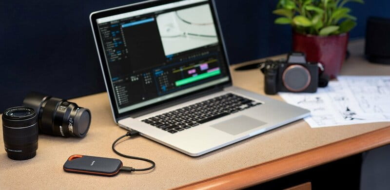 Накопичувач зовнішнійSSD 1TB SanDisk Extreme Portable E81 (SDSSDE81-1T00-G25)