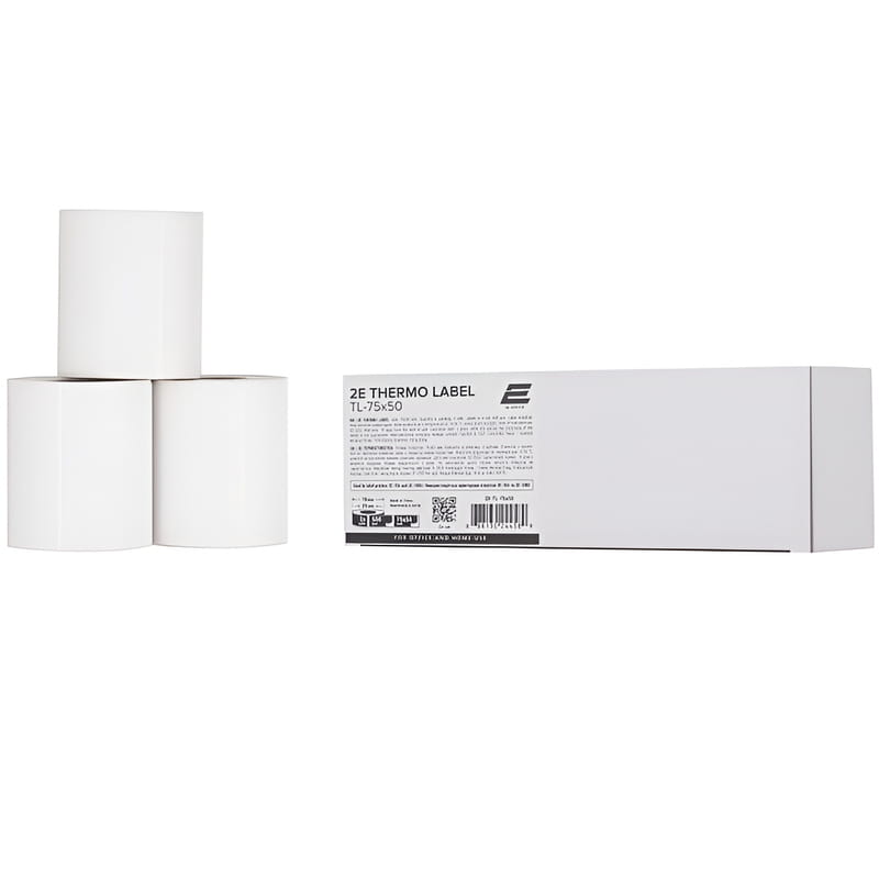 Термоетикетка 2E TL-75x50 3 рул (2E-TL-75X50)