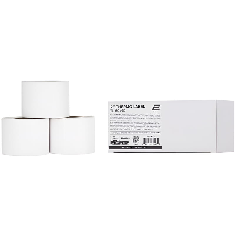 Термоэтикетка 2E TL-60x40 3 рул (2E-TL-60X40)