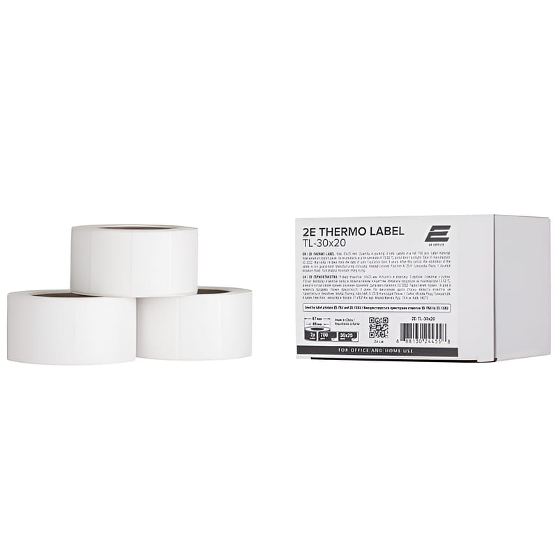 Термоетикетка 2E TL-30x20 3 рул (2E-TL-30X20)
