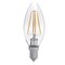 Фото - Лампа світлодіодна свічка ретро Electrum Filament 4W E14 3000K (A-LC-1942) | click.ua