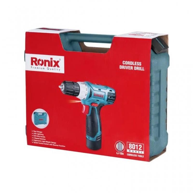 Шуруповерт акумуляторний Ronix 8012