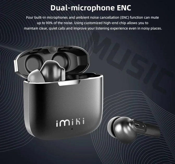 Bluetooth-гарнитура iMiki MT2 Black