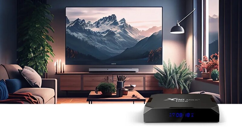 Smart-приставка X96 MAX+ Ultra Android TV (905x4/4GB/64GB)