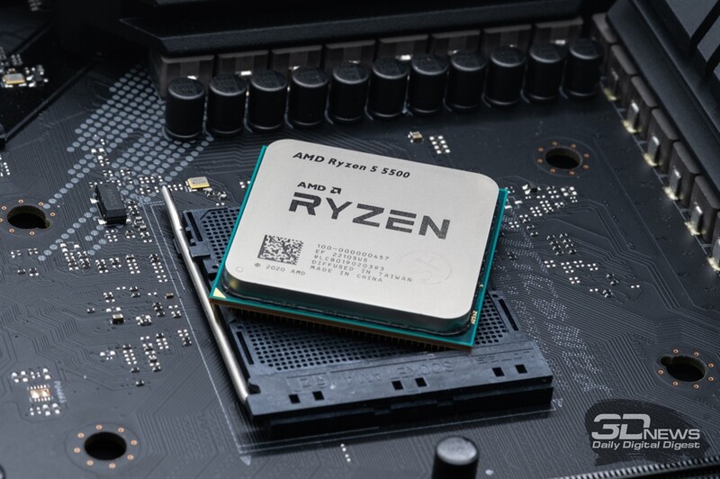 Процессор AMD Ryzen 5 5500 (3.6GHz 16MB 65W AM4) Tray (100-000000457)