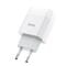 Фото - Зарядное устройство Hoco C72A Glorious (1USB, 2.1А) White (6931474713018) + кабель Type-C | click.ua