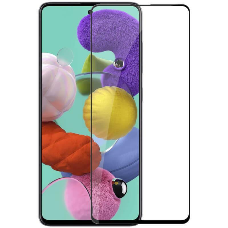 Защитное стекло для Samsung Galaxy A51 SM-A515 Black, 0.3мм, 4D ARC, Люкс (Z14828)