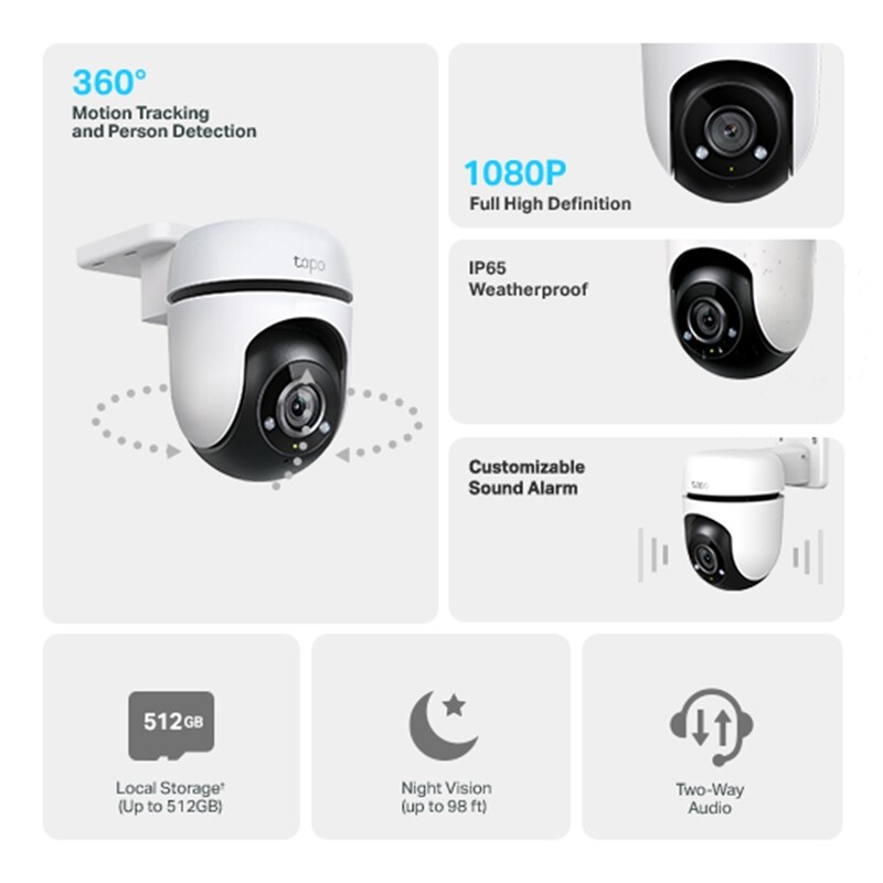 Зовнішня IP-камера TP-Link Tapo C500