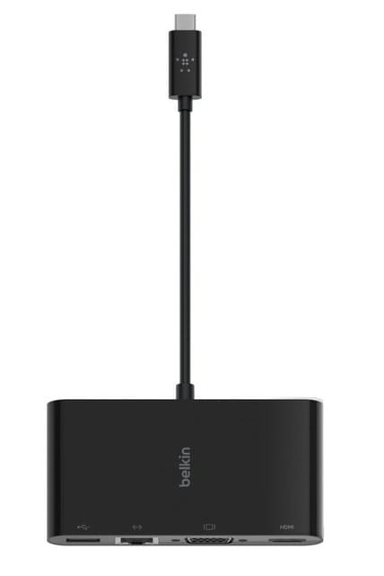 Док-станция Belkin USB-C Multimedia Adapter (AVC005BTBK)