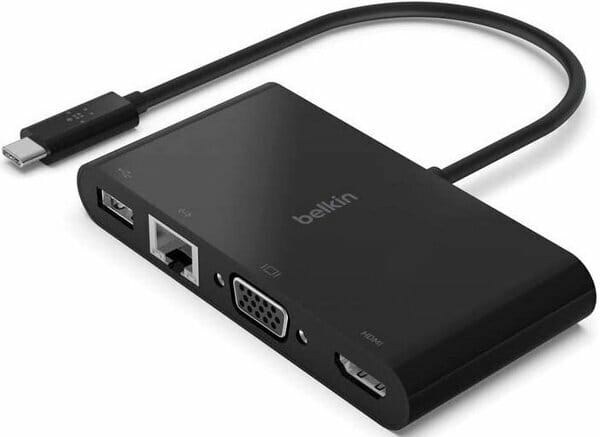Док-станция Belkin USB-C Multimedia Adapter (AVC005BTBK)