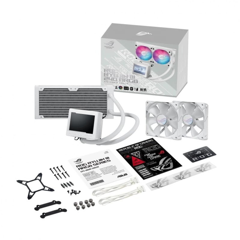 Система водяного охлаждения Asus ROG Ryujin III 240 ARGB White Edition (90RC00K2-M0UAY0)