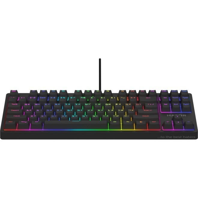 Клавіатура Hator Rockfall 2 Optica TKL Black (HTK-730)