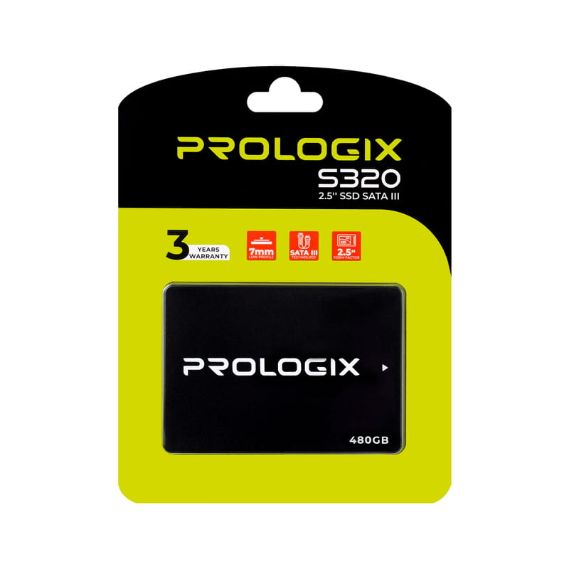 Накопитель SSD  480GB Prologix S320 2.5" SATAIII 3D TLC (PRO480GS320)