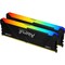 Фото - Модуль пам`яті DDR4 2x8GB/3600 Kingston Fury Beast RGB Black (KF436C17BB2AK2/16) | click.ua