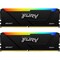 Фото - Модуль пам`яті DDR4 2x8GB/3600 Kingston Fury Beast RGB Black (KF436C17BB2AK2/16) | click.ua