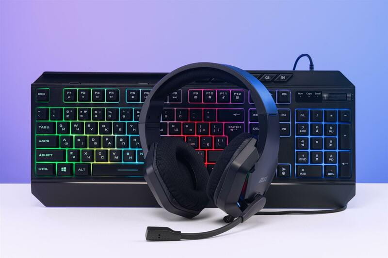 Гарнитура 2E Gaming HG315 RGB USB 7.1 Black (2E-HG315BK-7.1)