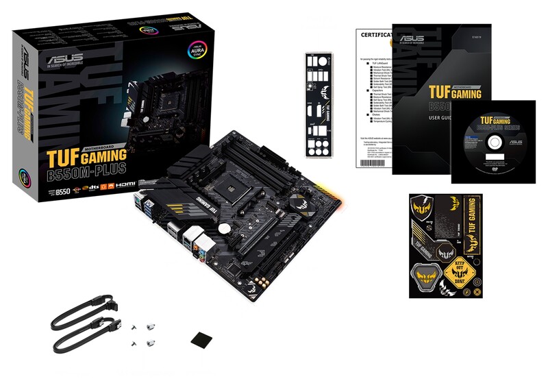 Материнская плата Asus TUF Gaming B550M-Plus Socket AM4
