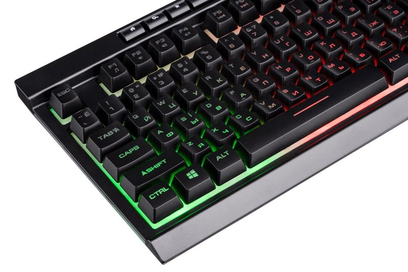 Клавиатура 2E Gaming KG300UB LED Ukr Black (2E-KG300UB)