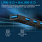 Фото - Концентратор USB Promate LiteHub USB-C Black (litehub-4.black) | click.ua