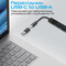 Фото - Концентратор USB Promate LiteHub USB-C Black (litehub-4.black) | click.ua