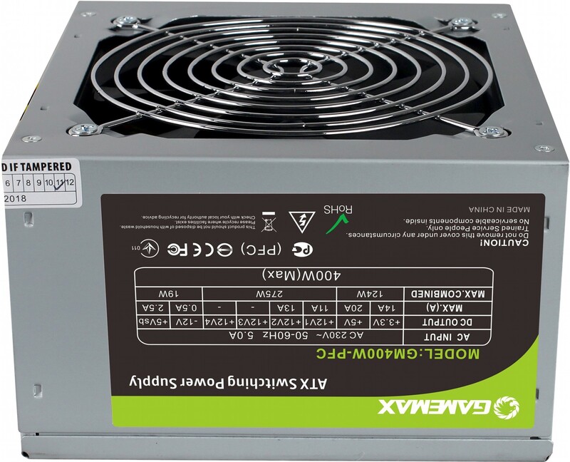 Блок питания GameMax GM-400W-PFC 400W