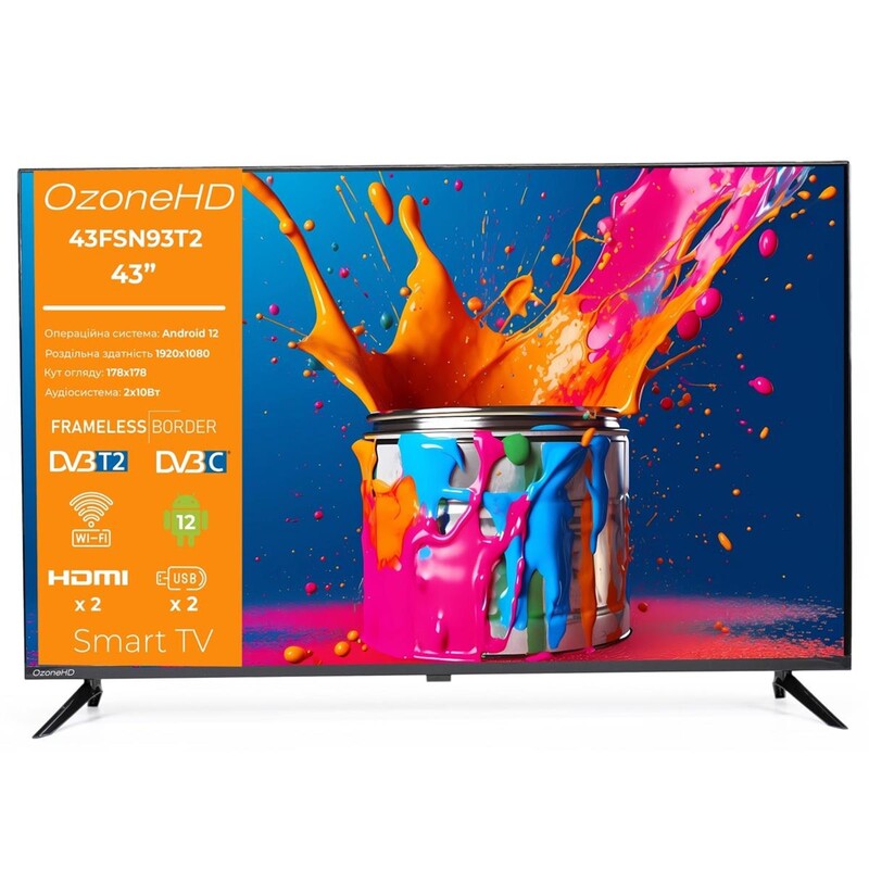 Телевізор OzoneHD 43FSN93T2