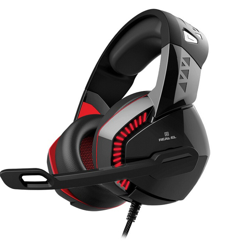Гарнітура REAL-EL GDX-7800 Black/Red