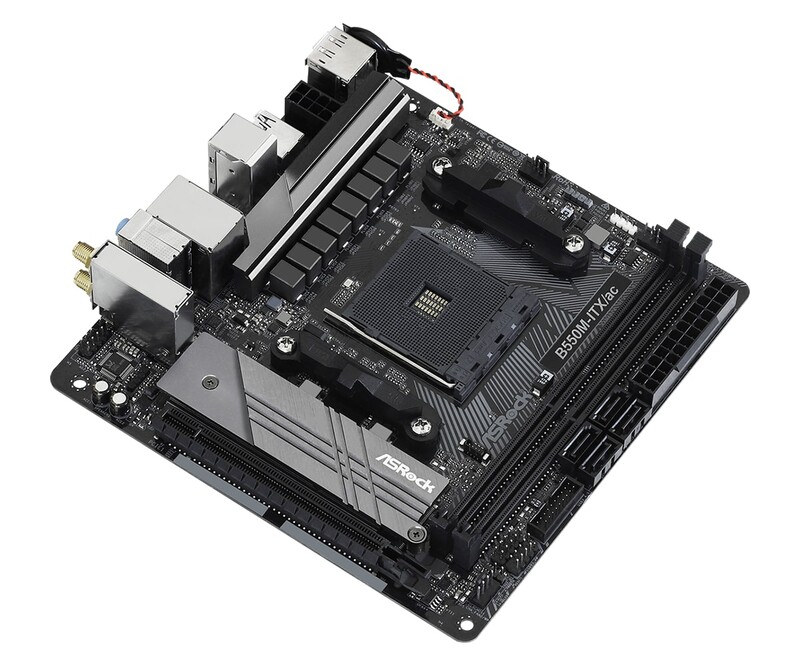 Материнская плата ASRock B550M-ITX/AC Socket AM4
