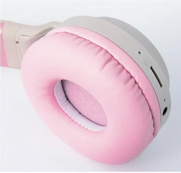 Bluetooth-гарнитура Hoco W27 Cat Ear Grey/Pink (W27GP)