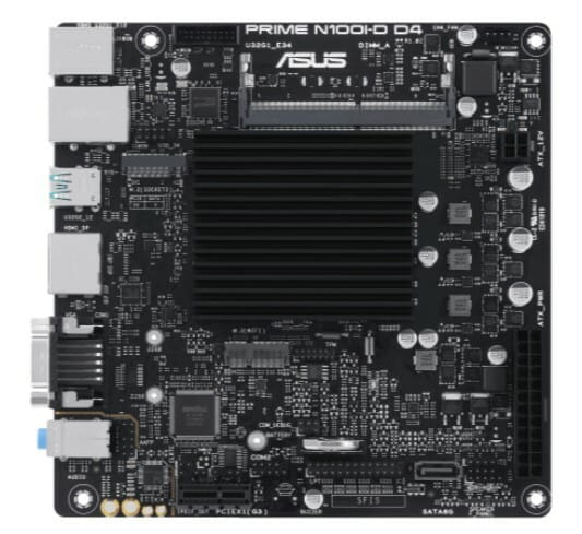 Материнская плата Asus Prime N100I-D D4-CSM