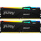 Фото - Модуль пам`яті DDR5 2x8GB/5200 Kingston Fury Beast RGB Black (KF552C40BBAK2-16) | click.ua
