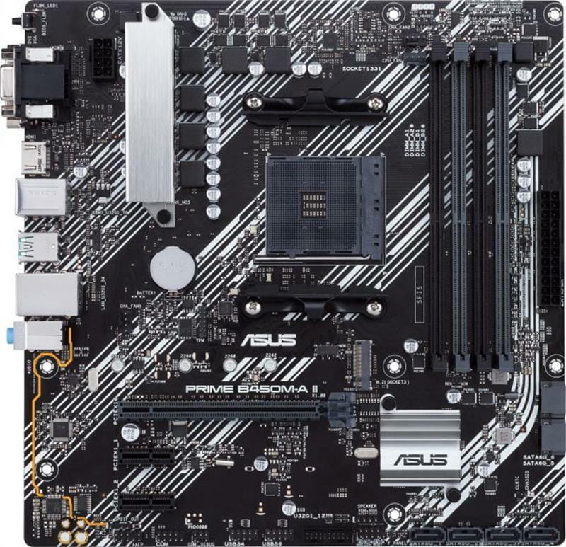 Материнская плата Asus Prime B450M-A II Socket AM4