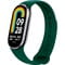 Фото - Силіконовий ремінець BeCover для Xiaomi Mi Smart Band 8 Dark Green (709384) | click.ua
