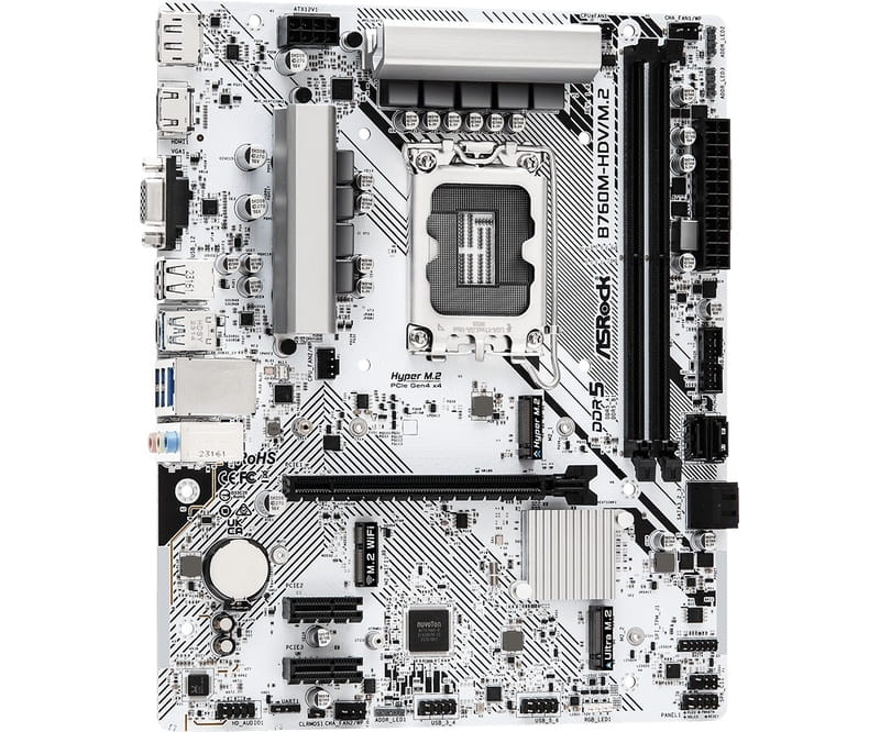 Материнская плата ASRock B760M-HDV/M.2 Socket 1700
