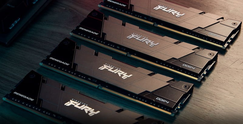 Модуль памяти DDR4 2x8GB/3200 Kingston Fury Renegade Black (KF432C16RB2K2/16)